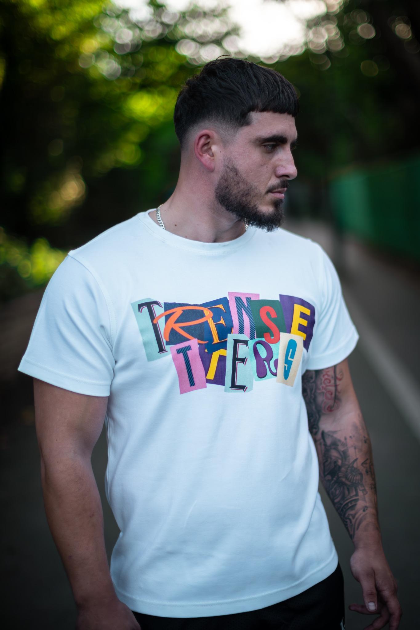 Trensetters Monogram T-Shirt - Graphic Design, Oversize Fit, 100% Cotton
